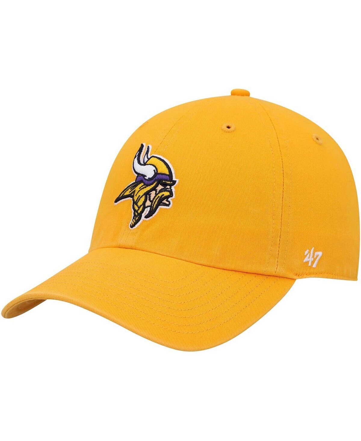 Мужская золотая регулируемая кепка Minnesota Vikings Clean Up Alternate '47 Brand
Мужская золотая регулируемая кепка Minnesota Vikings Clean Up Alternate '47 Brand