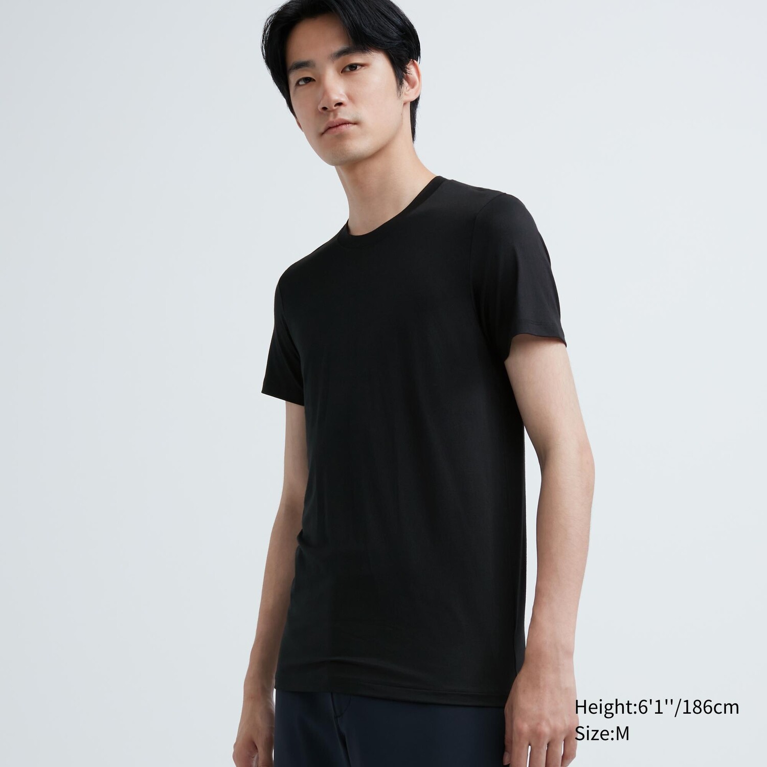 Термофутболка heattech с круглым вырезом и короткими рукавами UNIQLO, черный
Термофутболка heattech с круглым вырезом и короткими рукавами UNIQLO, черный