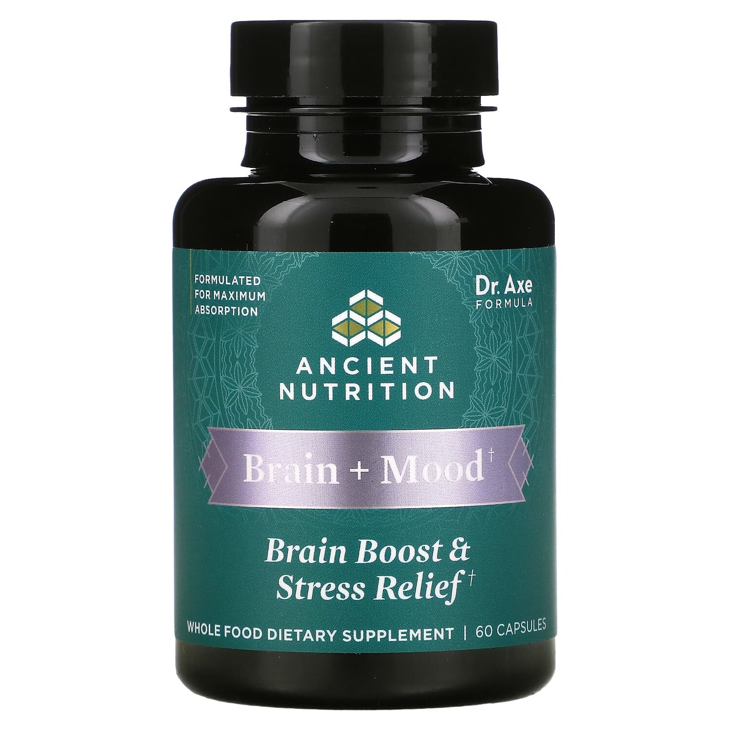 Brain + Mood, поддержка мозга и снятие стресса, 60 капсул, Dr. Axe / Ancient Nutrition
Brain + Mood, поддержка мозга и снятие стресса, 60 капсул, Dr. Axe / Ancient Nutrition