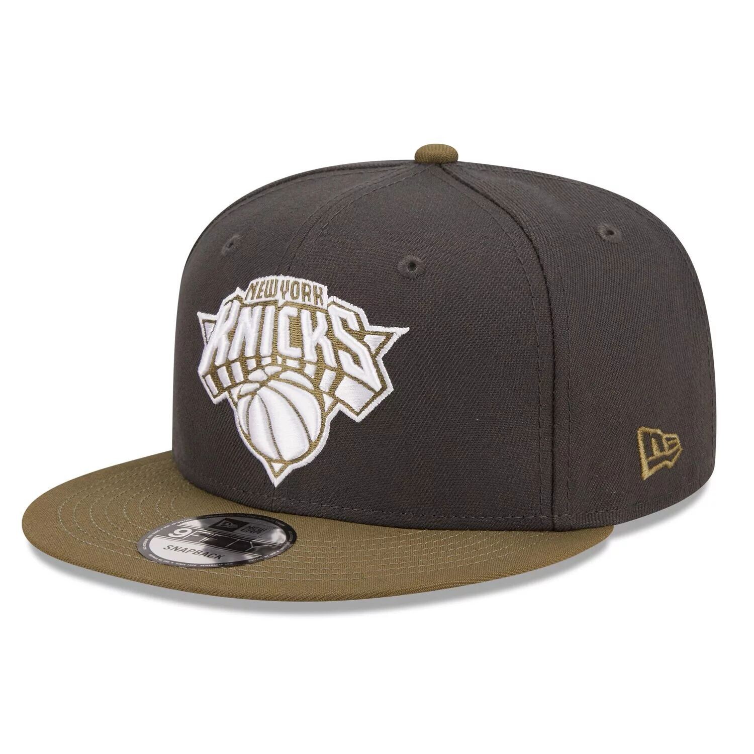 Мужская двухцветная кепка New Era темно-серого/оливкового цвета New York Knicks 9FIFTY Snapback
Мужская двухцветная кепка New Era темно-серого/оливкового цвета New York Knicks 9FIFTY Snapback