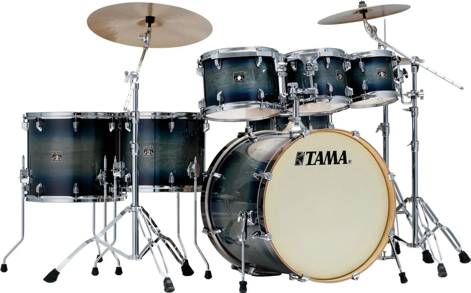 Набор из семи корпусов Tama Superstar Classic CL72S с малым барабаном — Dark Indigo Burst
Набор из семи корпусов Tama Superstar Classic CL72S с малым барабаном — Dark Indigo Burst