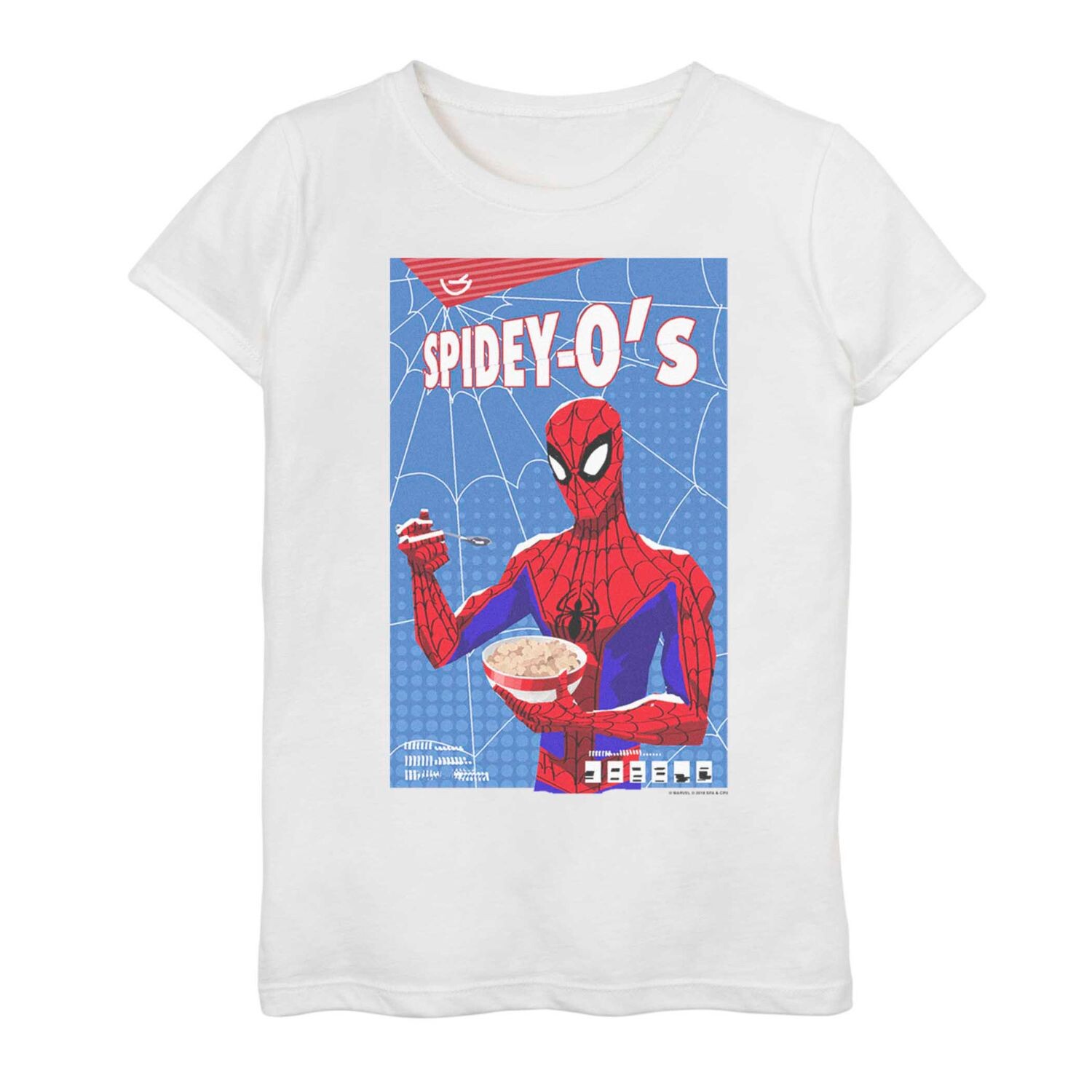 Футболка с логотипом «Marvel Spider-Man Spidey-O's Cereal Box» для девочек 7–16 лет Licensed Character, белый
Футболка с логотипом «Marvel Spider-Man Spidey-O's Cereal Box» для девочек 7–16 лет Licensed Character, белый