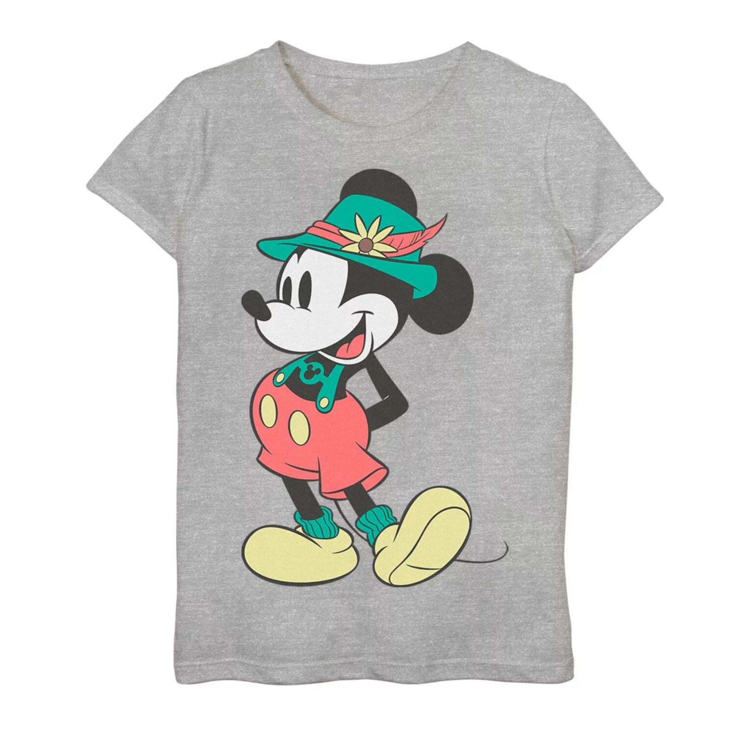 Футболка Happy Lederhosen с изображением Микки Мауса для девочек 7–16 лет Disney's с графическим рисунком и портретом Disney
Футболка Happy Lederhosen с изображением Микки Мауса для девочек 7–16 лет Disney's с графическим рисунком и портретом Disney
