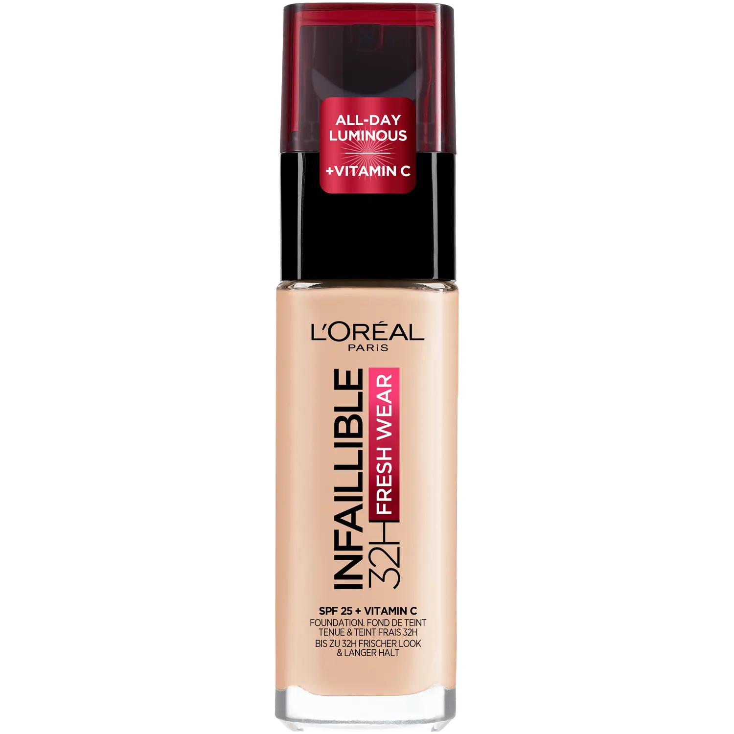 Тональный крем для лица 20 слоновая кость с spf25 L'Oréal Paris Infaillible 32H Fresh Wear, 30 мл
Тональный крем для лица 20 слоновая кость с spf25 L'Oréal Paris Infaillible 32H Fresh Wear, 30 мл