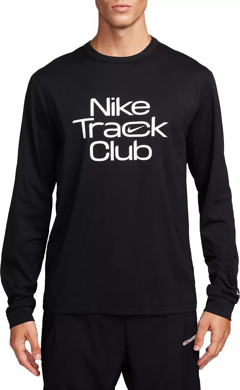 Мужская беговая рубашка с длинным рукавом Nike Dri-FIT Hyverse Track Club, черный
Мужская беговая рубашка с длинным рукавом Nike Dri-FIT Hyverse Track Club, черный