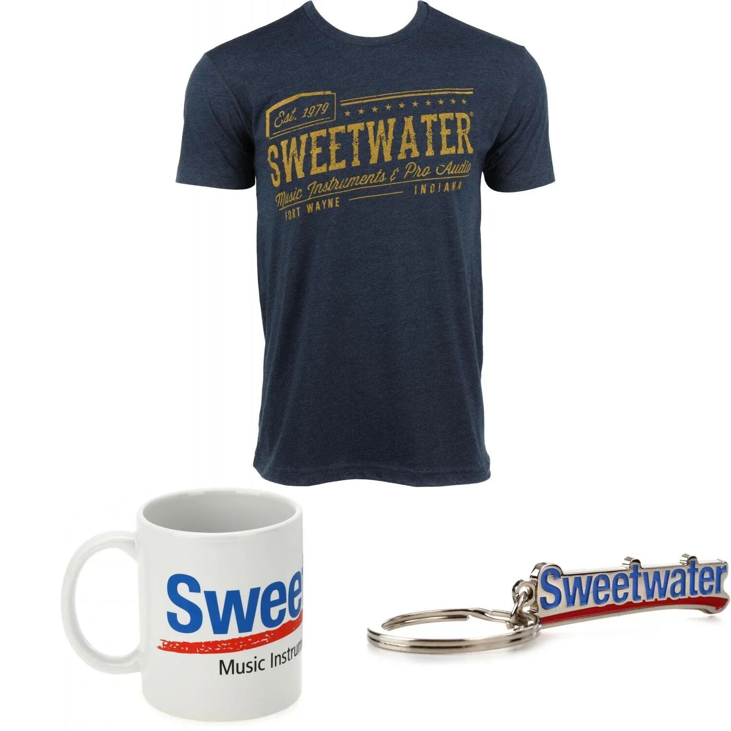 Подарочный набор футболок с графическим рисунком Sweetwater «Est. 1979» — средний размер
Подарочный набор футболок с графическим рисунком Sweetwater «Est. 1979» — средний размер