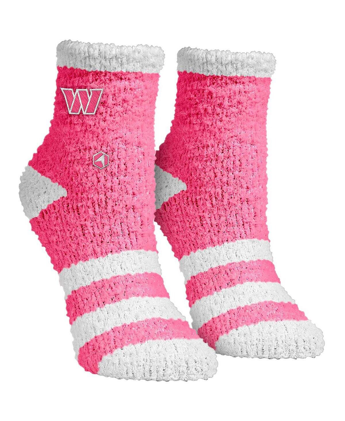 Женские носки Розовые носки Washington Commanders Fuzzy Crew Socks Rock 'Em, розовый
Женские носки Розовые носки Washington Commanders Fuzzy Crew Socks Rock 'Em, розовый