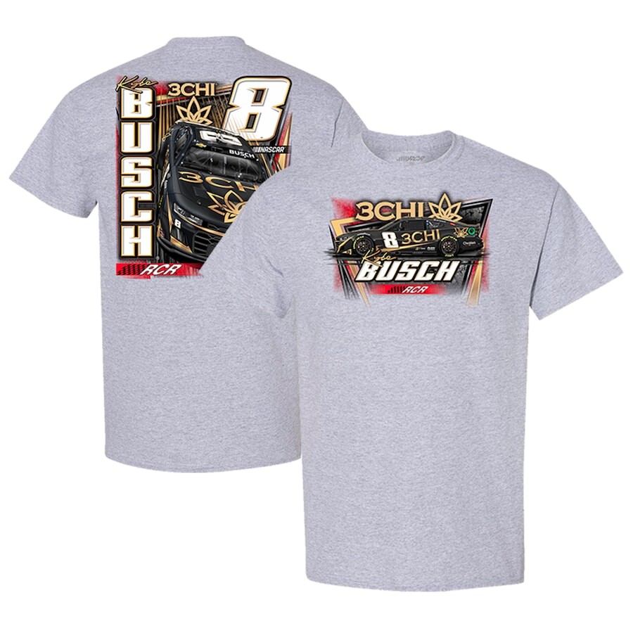 Футболка с коротким рукавом Richard Childress Racing Team Collection Kyle Busch, серый
Футболка с коротким рукавом Richard Childress Racing Team Collection Kyle Busch, серый