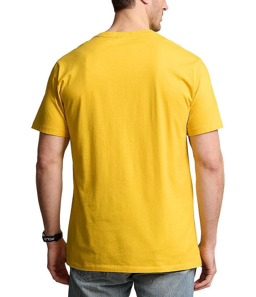 Футболка из джерси с короткими рукавами и логотипом Polo Ralph Lauren Big & Tall Classic Fit 1967, желтый
Футболка из джерси с короткими рукавами и логотипом Polo Ralph Lauren Big & Tall Classic Fit 1967, желтый