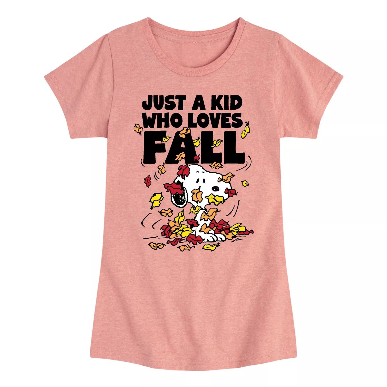 Футболка Peanuts Kid Who Loves Fall для девочек 7–16 лет с рисунком Licensed Character, розовый
Футболка Peanuts Kid Who Loves Fall для девочек 7–16 лет с рисунком Licensed Character, розовый