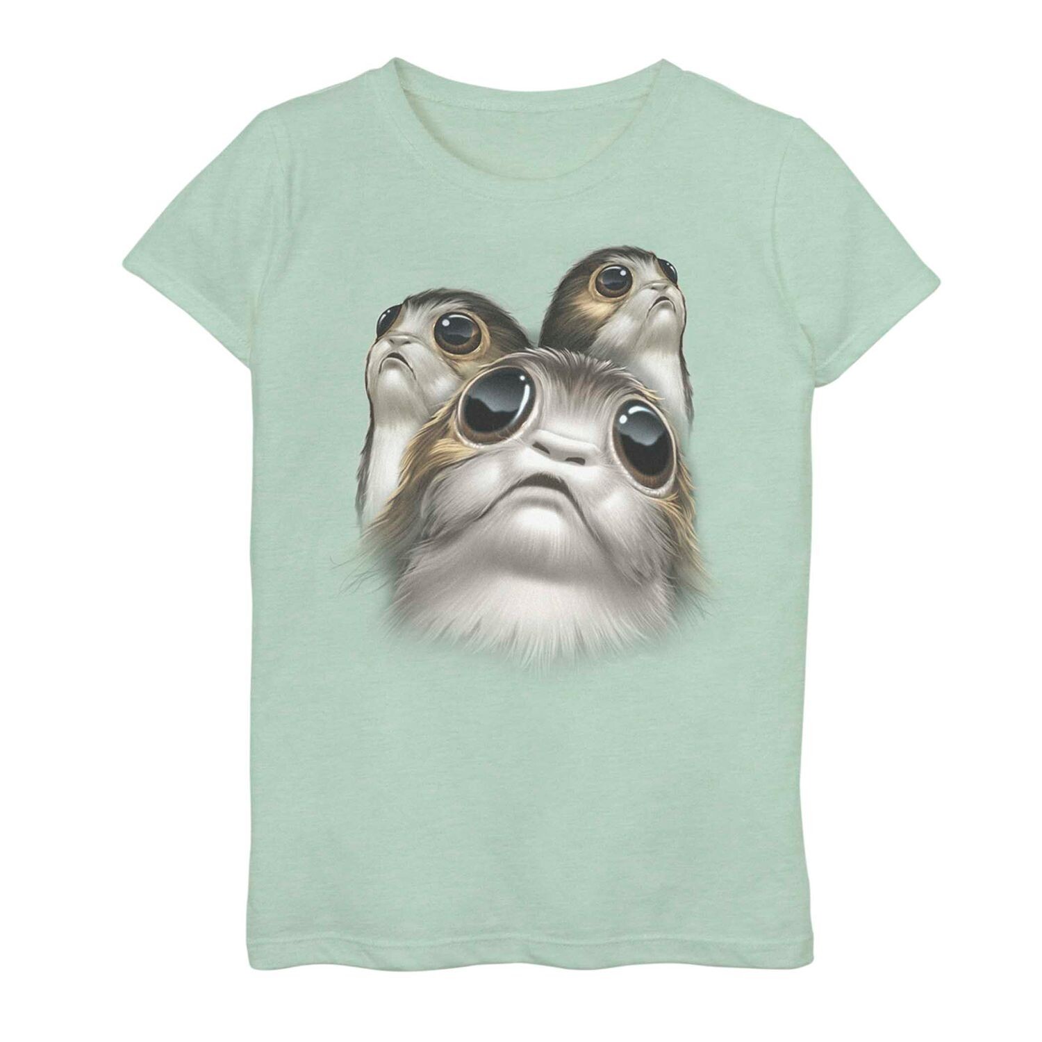 Футболка с изображением большого лица Porgs «Звездные войны» для девочек 7–16 лет Licensed Character
Футболка с изображением большого лица Porgs «Звездные войны» для девочек 7–16 лет Licensed Character
