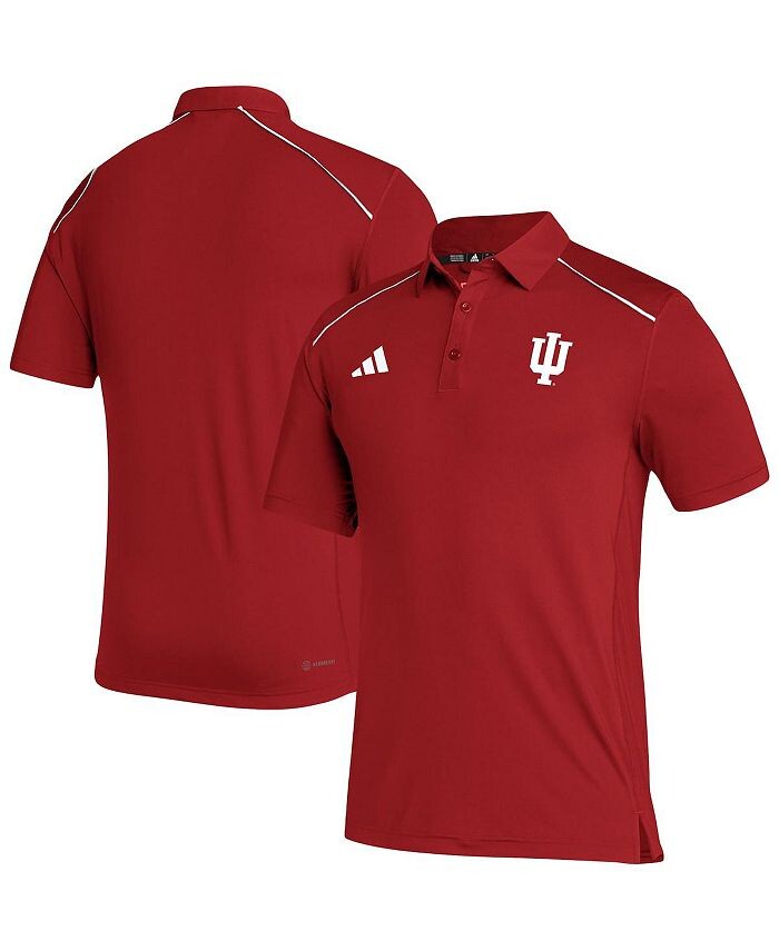 Мужская рубашка-поло Indiana Hoosiers Coaches AEROREADY малинового цвета adidas, красный
Мужская рубашка-поло Indiana Hoosiers Coaches AEROREADY малинового цвета adidas, красный