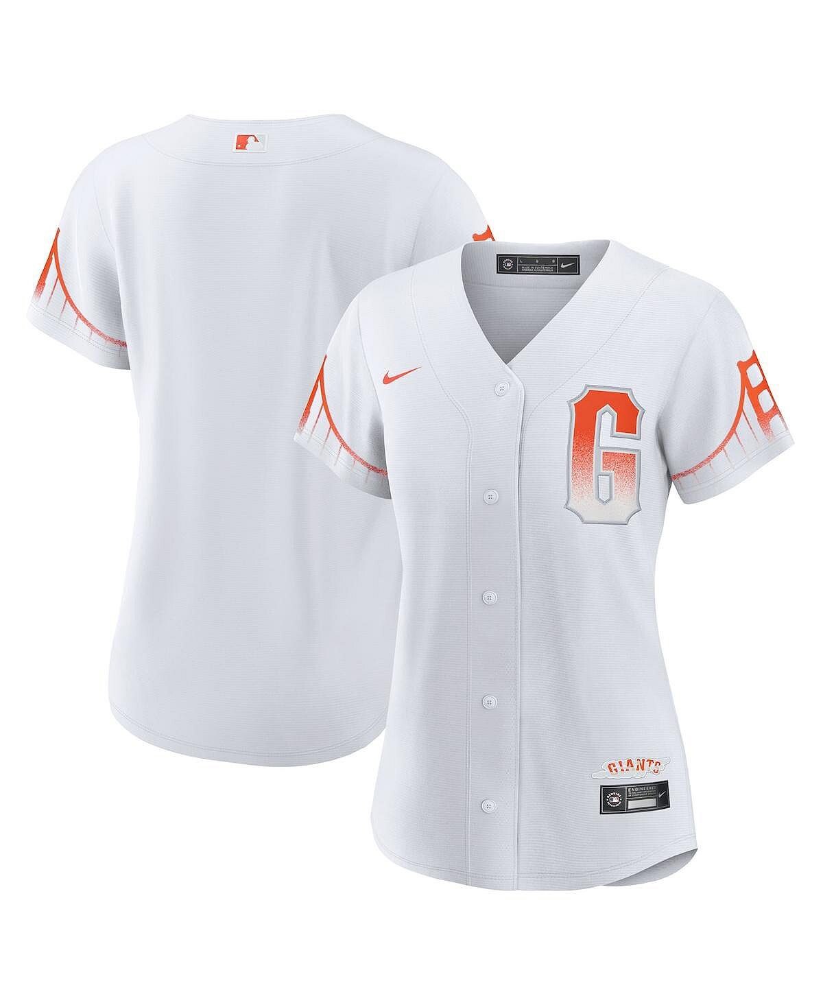 Реплика женского белого джерси San Francisco Giants 2021 City Connect Nike, белый
Реплика женского белого джерси San Francisco Giants 2021 City Connect Nike, белый