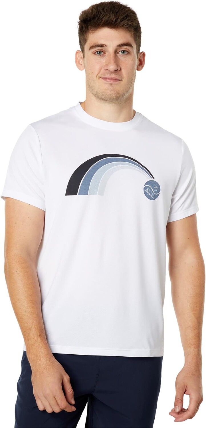Футболка с короткими рукавами и круглым вырезом с принтом Performance Graph Original Penguin Golf, ярко-белый
Футболка с короткими рукавами и круглым вырезом с принтом Performance Graph Original Penguin Golf, ярко-белый