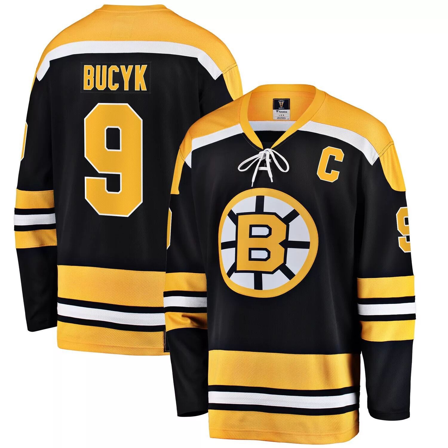 Мужская футболка Fanatics Branded John Bucyk Black Boston Bruins Premier отколовшегося игрока пенсионера
Мужская футболка Fanatics Branded John Bucyk Black Boston Bruins Premier отколовшегося игрока пенсионера
