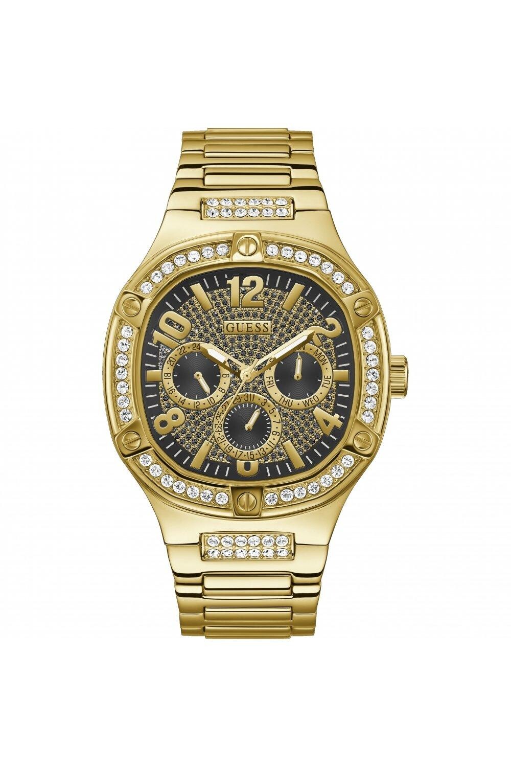 Модные аналоговые кварцевые часы Duke из нержавеющей стали - Gw0576G2 Guess, черный
Модные аналоговые кварцевые часы Duke из нержавеющей стали - Gw0576G2 Guess, черный