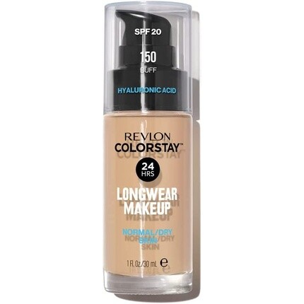 Жидкая основа для макияжа Revlon ColorStay для нормальной и сухой кожи SPF20, от среднего до полного покрытия, 30 мл, оттенок 150
Жидкая основа для макияжа Revlon ColorStay для нормальной и сухой кожи SPF20, от среднего до полного покрытия, 30 мл, оттенок 150