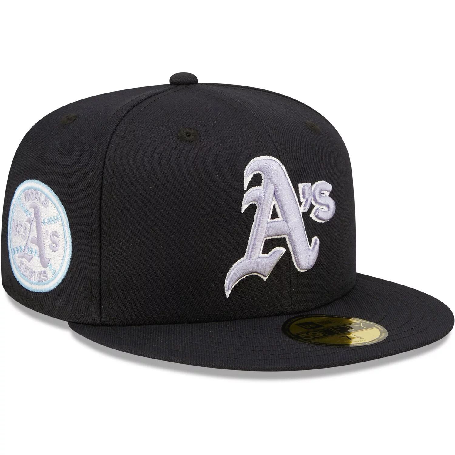 Мужская темно-синяя кепка New Era Oakland Athletics 1973 World Series лавандового цвета 59FIFTY приталенная шляпа
Мужская темно-синяя кепка New Era Oakland Athletics 1973 World Series лавандового цвета 59FIFTY приталенная шляпа