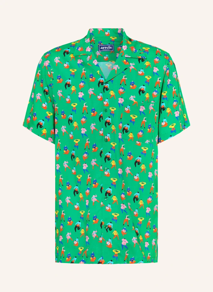 Курортная рубашка green fun girls x egle zvirblyte comfort fit Arrels Barcelona, зеленый
Курортная рубашка green fun girls x egle zvirblyte comfort fit Arrels Barcelona, зеленый