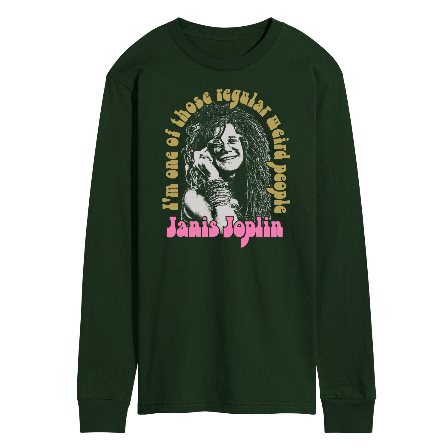 Мужская футболка с длинными рукавами Janis Joplin Weird People Licensed Character
Мужская футболка с длинными рукавами Janis Joplin Weird People Licensed Character