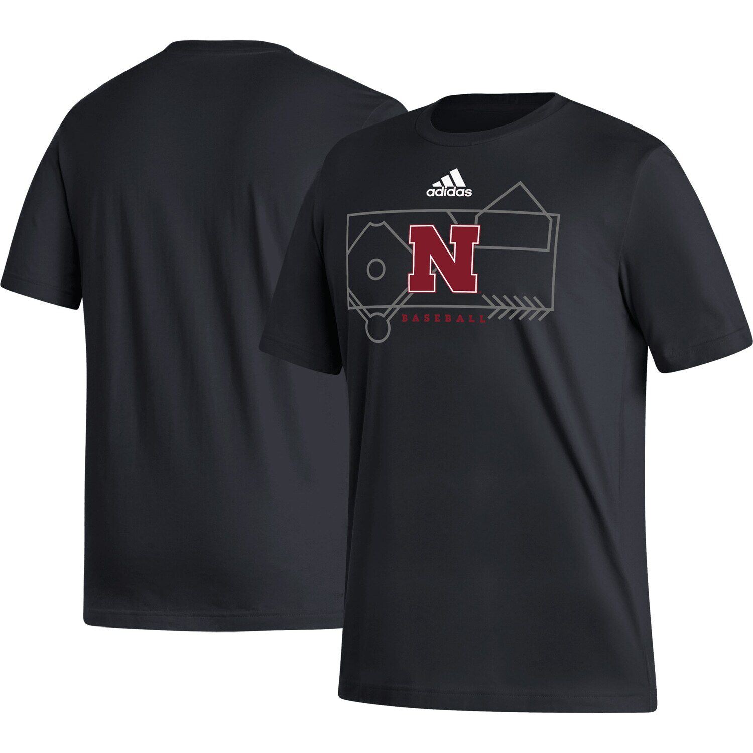 Мужская черная футболка Nebraska Huskers Locker Lines Basketball Fresh adidas, Черный
Мужская черная футболка Nebraska Huskers Locker Lines Basketball Fresh adidas, Черный