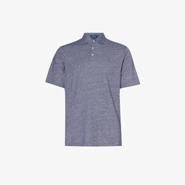 Рубашка-поло классического кроя из хлопка и льна с фирменной вышивкой Polo Ralph Lauren, темно-синий
Рубашка-поло классического кроя из хлопка и льна с фирменной вышивкой Polo Ralph Lauren, темно-синий