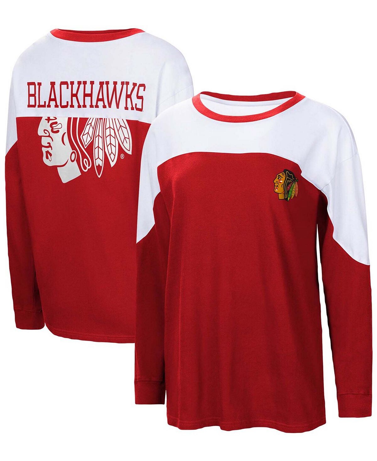 Красная женская футболка с длинным рукавом Chicago Blackhawks Pop Fly G-III 4Her by Carl Banks, красный
Красная женская футболка с длинным рукавом Chicago Blackhawks Pop Fly G-III 4Her by Carl Banks, красный