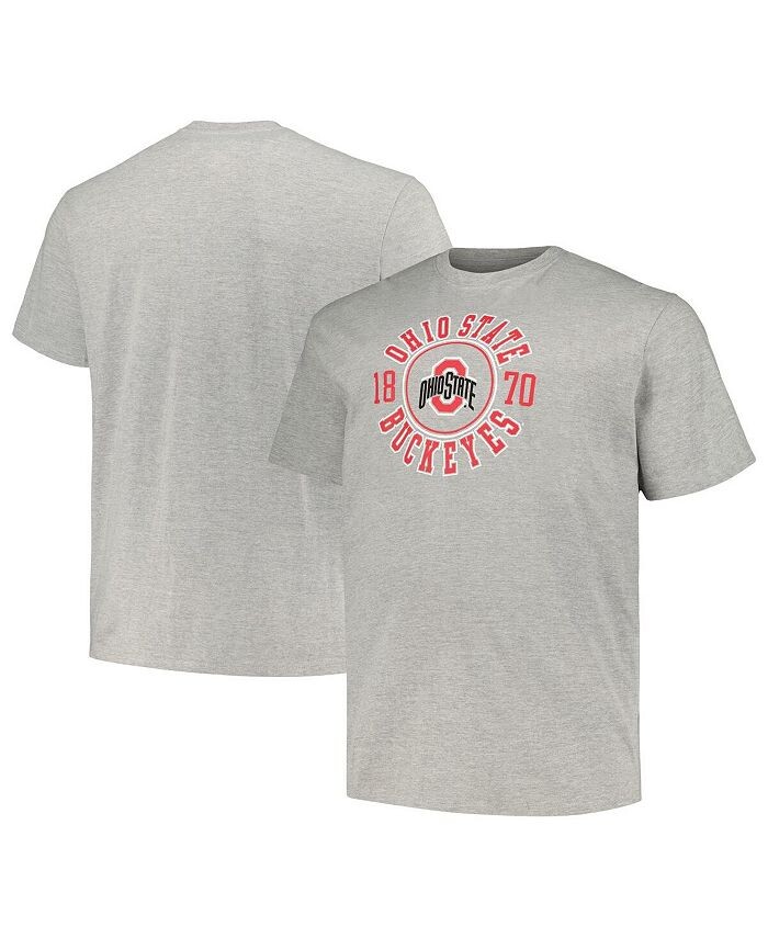 Мужская футболка с логотипом «Heather Grey Ohio State Buckeyes Big and Tall Circle» Champion, серый
Мужская футболка с логотипом «Heather Grey Ohio State Buckeyes Big and Tall Circle» Champion, серый