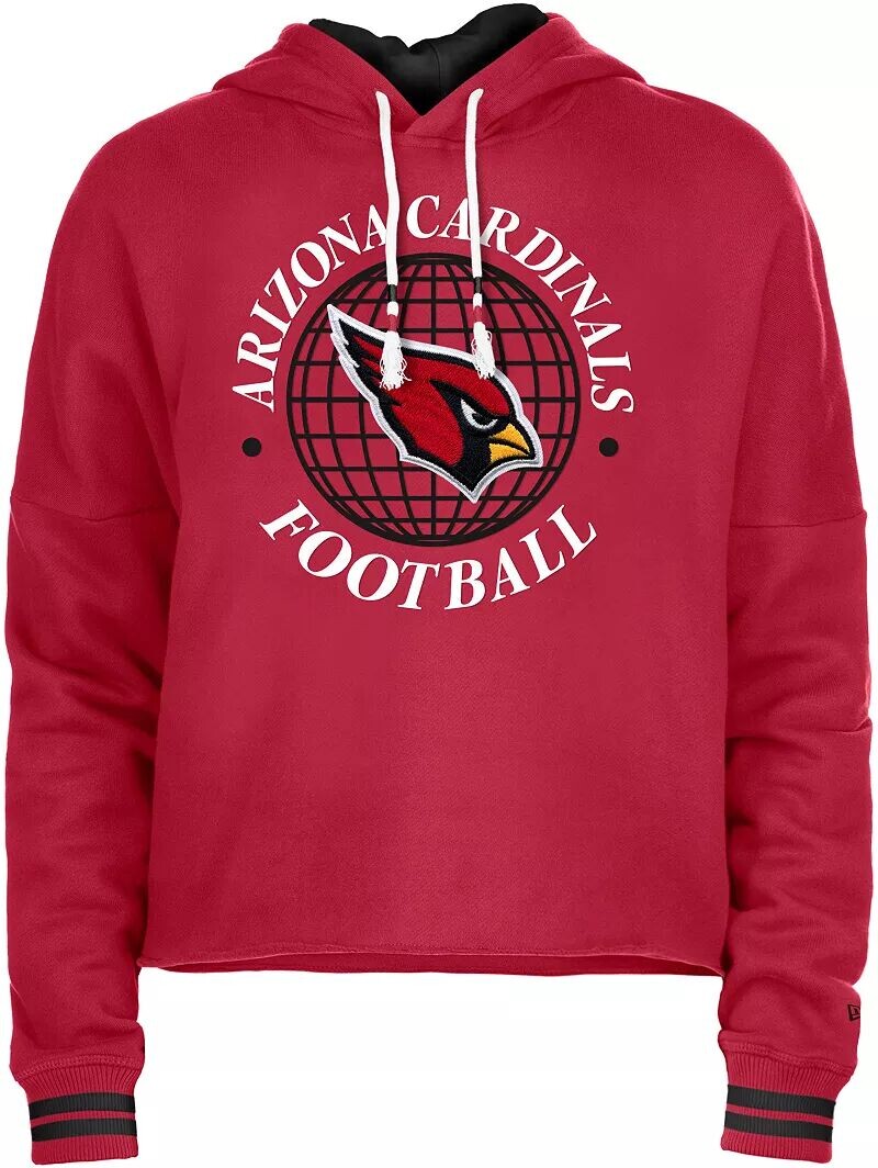 Женская красная укороченная толстовка New Era Arizona Cardinals с необработанными краями
Женская красная укороченная толстовка New Era Arizona Cardinals с необработанными краями