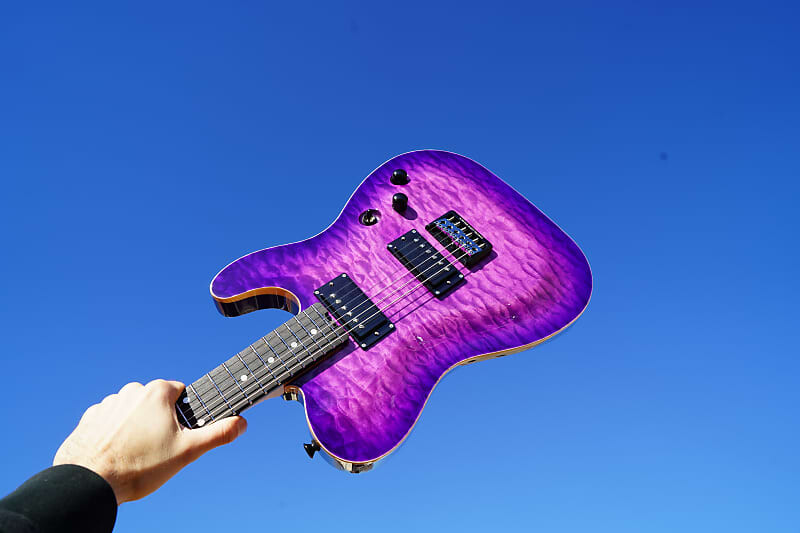Электрогитара Schecter Diamond Series PROTOTYPE PT Classic - Purple Burst 6-String w/ Black Tweed Hard Case
Электрогитара Schecter Diamond Series PROTOTYPE PT Classic - Purple Burst 6-String w/ Black Tweed Hard Case