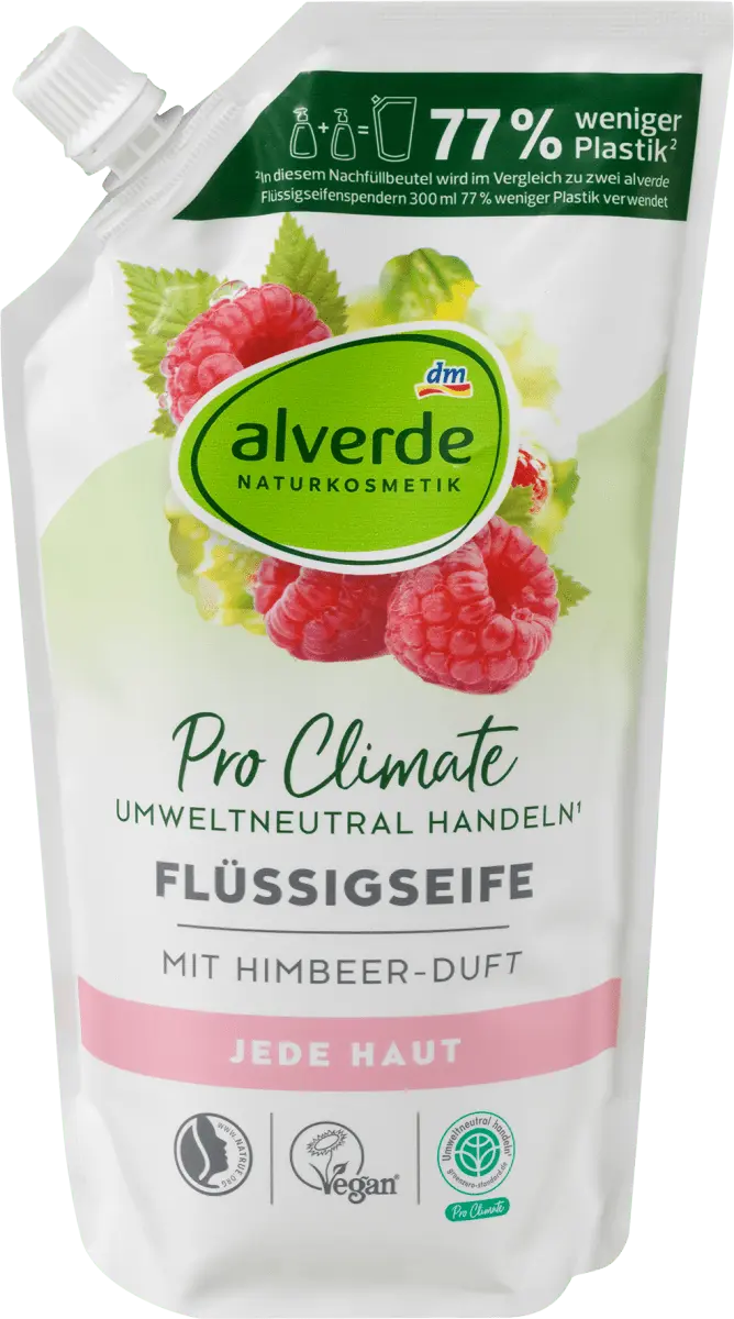 Жидкое мыло Pro Climate с ароматом малины сменный блок 600 мл alverde NATURKOSMETIK
Жидкое мыло Pro Climate с ароматом малины сменный блок 600 мл alverde NATURKOSMETIK
