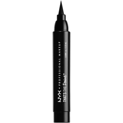Черная подводка для глаз Thats The Point Artistry Put A Wing In It, 0,021 кг, Nyx Professional Makeup
Черная подводка для глаз Thats The Point Artistry Put A Wing In It, 0,021 кг, Nyx Professional Makeup