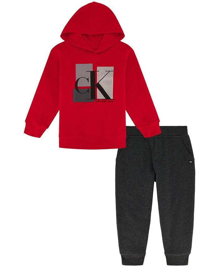 Флисовая худи и джоггеры с монограммой Modern Monogram для малышей, комплект из 2 предметов Calvin Klein, мультиколор
Флисовая худи и джоггеры с монограммой Modern Monogram для малышей, комплект из 2 предметов Calvin Klein, мультиколор