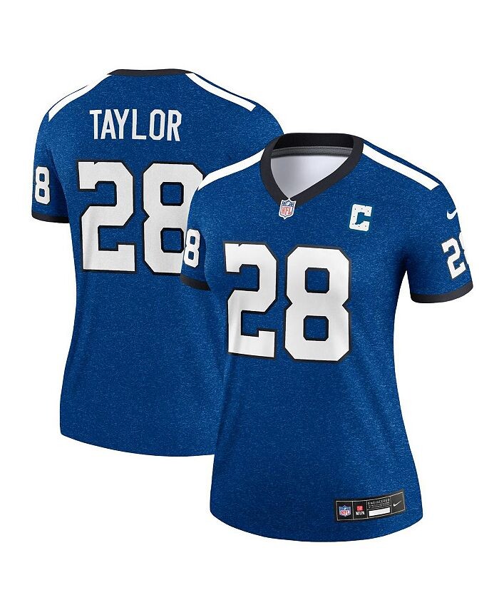 Женская майка Jonathan Taylor Royal Indianapolis Colts Alternate Legend Nike, синий
Женская майка Jonathan Taylor Royal Indianapolis Colts Alternate Legend Nike, синий