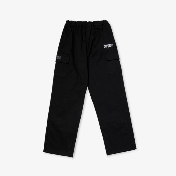 Брюки с брендовой вышивкой высокой посадки из смесового хлопка 10-16 лет A Bathing Ape, черный
Брюки с брендовой вышивкой высокой посадки из смесового хлопка 10-16 лет A Bathing Ape, черный