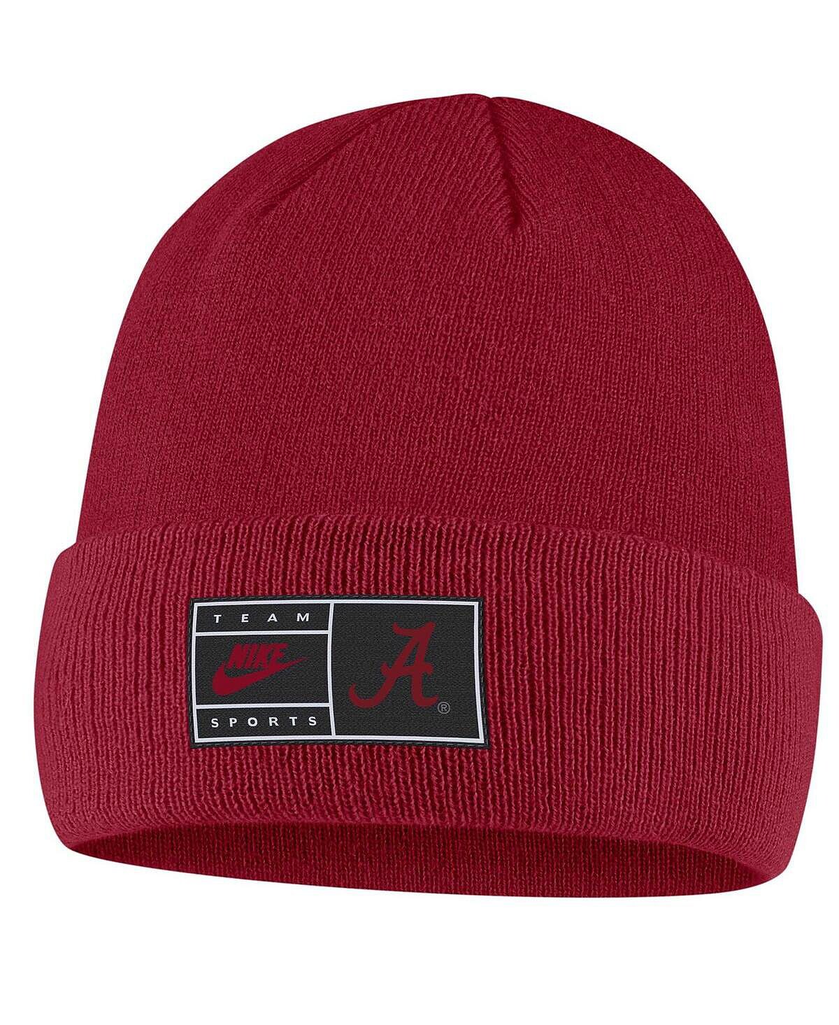 Мужская универсальная вязаная шапка с манжетами Crimson Alabama Crimson Tide Nike
Мужская универсальная вязаная шапка с манжетами Crimson Alabama Crimson Tide Nike
