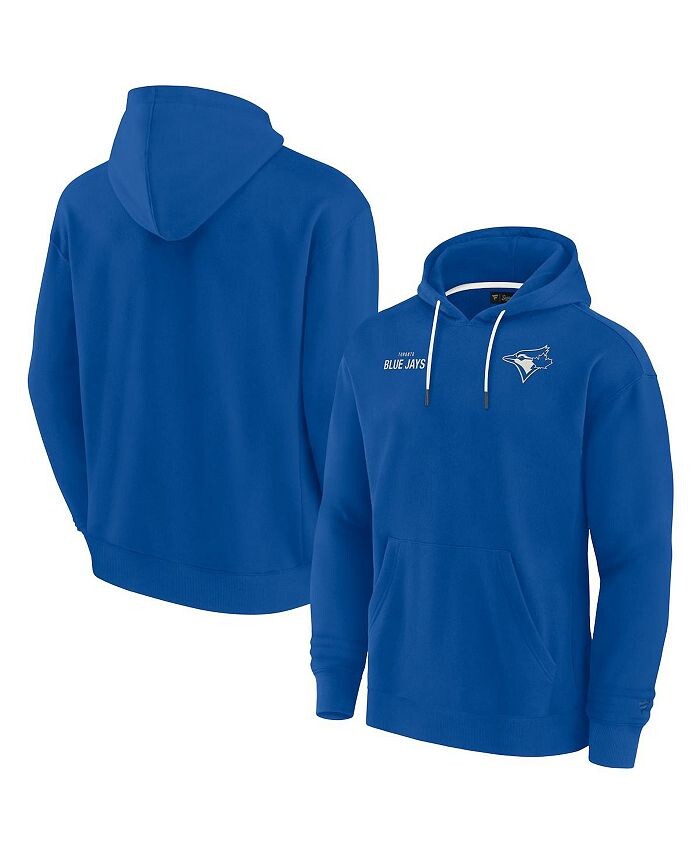 Мужской и женский супермягкий флисовый пуловер с капюшоном Royal Toronto Blue Jays Fanatics Signature, синий
Мужской и женский супермягкий флисовый пуловер с капюшоном Royal Toronto Blue Jays Fanatics Signature, синий