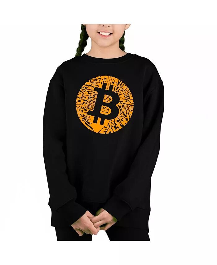 Битовая монета — толстовка с круглым вырезом Big Girl's Word Art La Pop Art, черный
Битовая монета — толстовка с круглым вырезом Big Girl's Word Art La Pop Art, черный