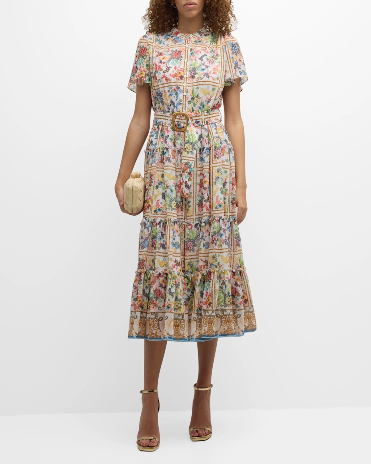 Многоярусное платье миди Aimee с цветочным принтом Elie Tahari, цвет Summer Palace Print
Многоярусное платье миди Aimee с цветочным принтом Elie Tahari, цвет Summer Palace Print