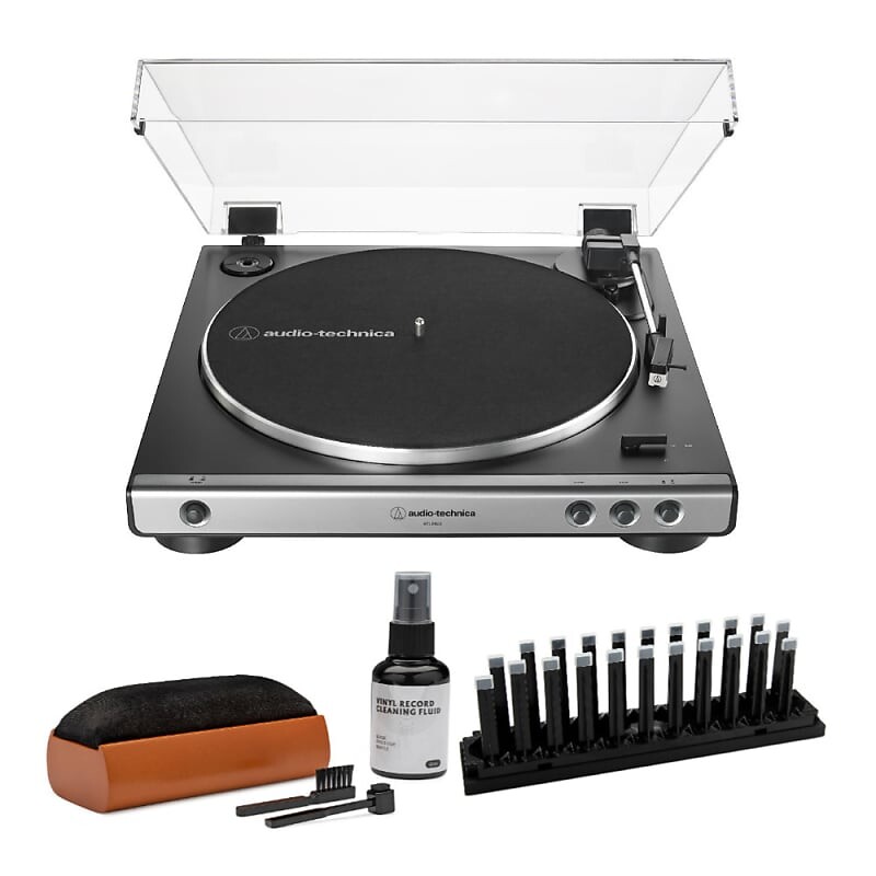 Проигрыватель Audio-Technica Audio-Technica AT-LP60X Stereo Turntable (Gunmetal) with Accessory Bundle
Проигрыватель Audio-Technica Audio-Technica AT-LP60X Stereo Turntable (Gunmetal) with Accessory Bundle