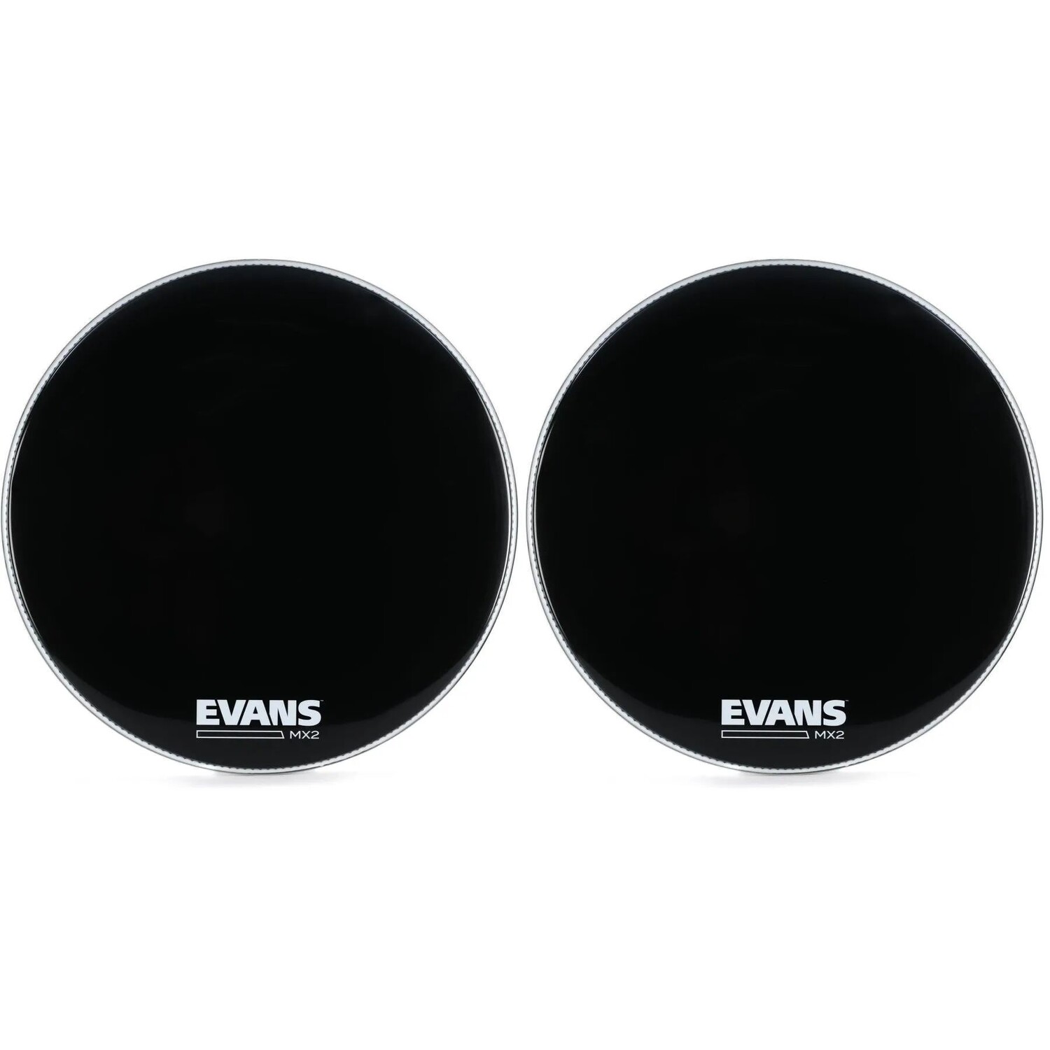 Новый пластик Evans MX2 Black Marching для бас-барабанов — 24 дюйма (2 шт.)
Новый пластик Evans MX2 Black Marching для бас-барабанов — 24 дюйма (2 шт.)