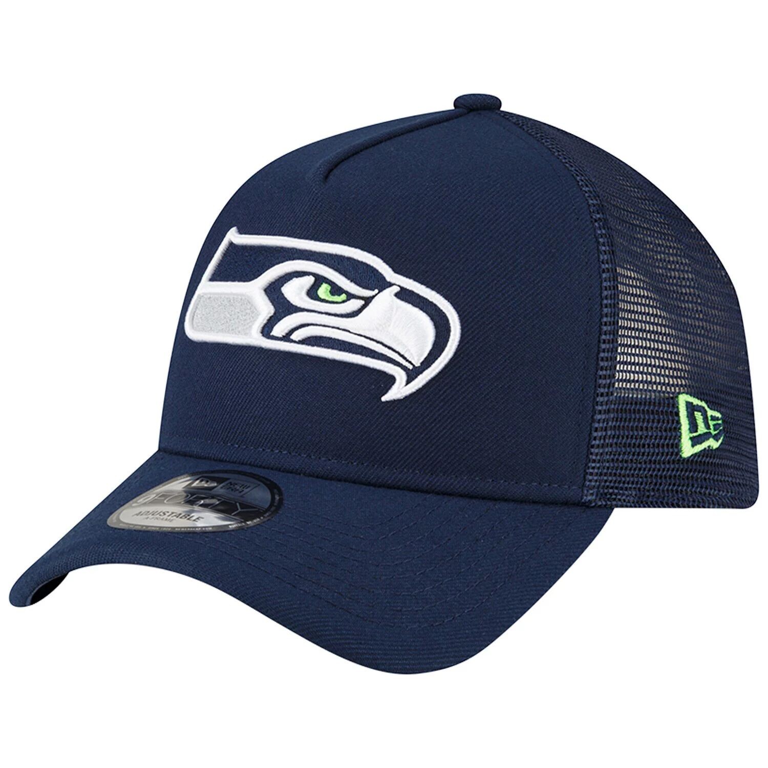 Мужская регулируемая шляпа New Era College Navy Seattle Seahawks с А-образной рамкой Trucker 9FORTY
Мужская регулируемая шляпа New Era College Navy Seattle Seahawks с А-образной рамкой Trucker 9FORTY