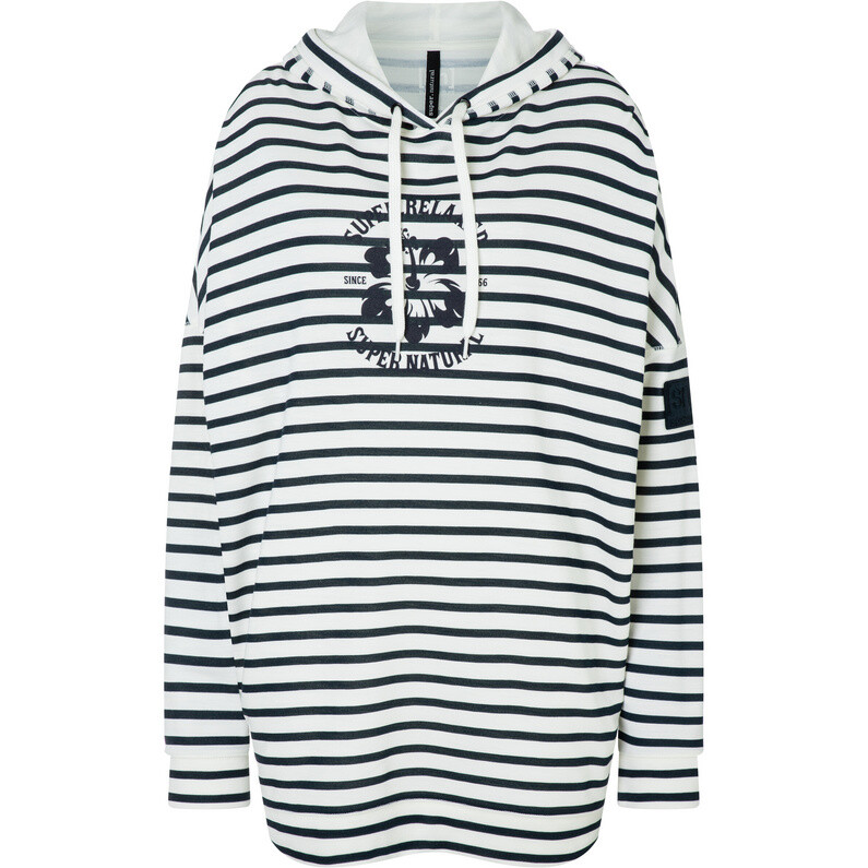 Женская худи Feel Good Stripe Hibiscus из органического материала Super.Natural, белый
Женская худи Feel Good Stripe Hibiscus из органического материала Super.Natural, белый