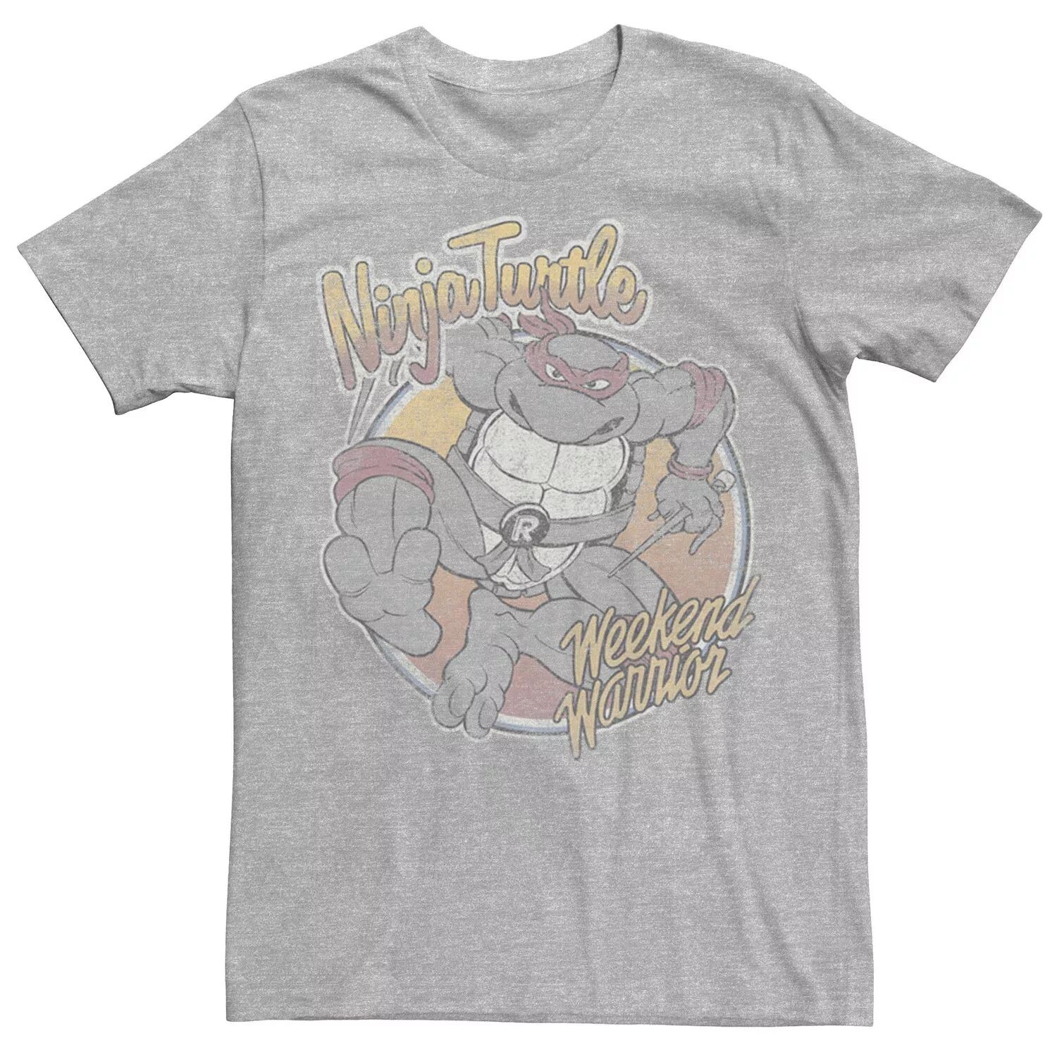 Мужская винтажная футболка с короткими рукавами «Черепашки ниндзя» Raphael Weekend Warrior Licensed Character
Мужская винтажная футболка с короткими рукавами «Черепашки ниндзя» Raphael Weekend Warrior Licensed Character