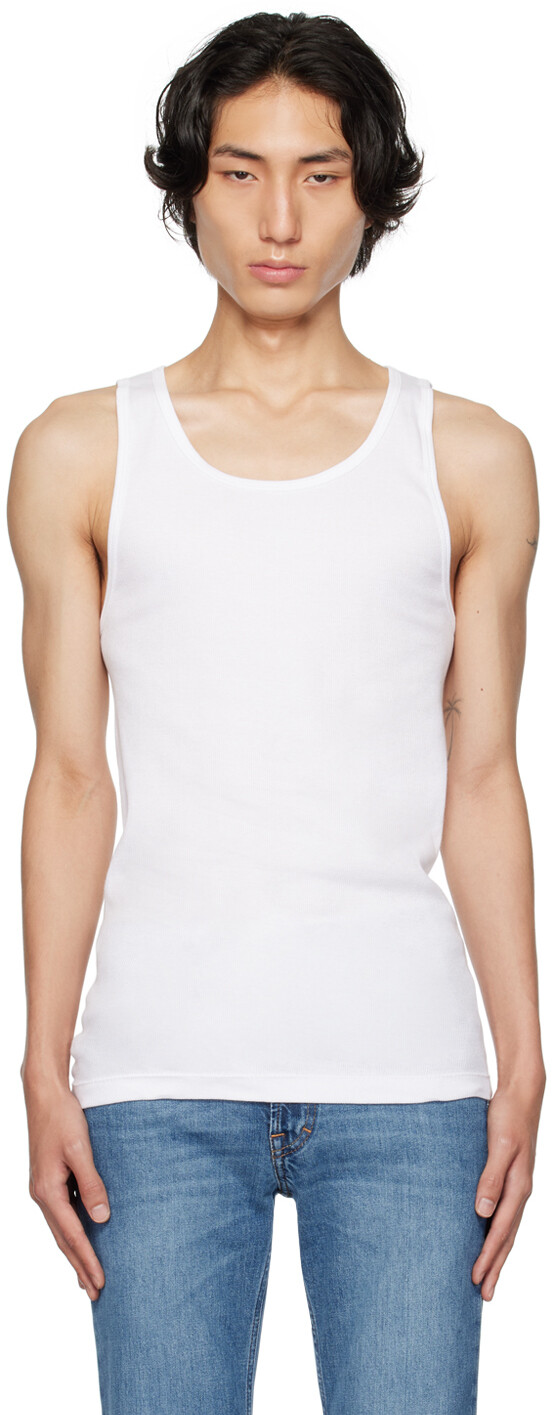 Комплект из трех белых топов без рукавов Calvin Klein Underwear классического кроя
Комплект из трех белых топов без рукавов Calvin Klein Underwear классического кроя