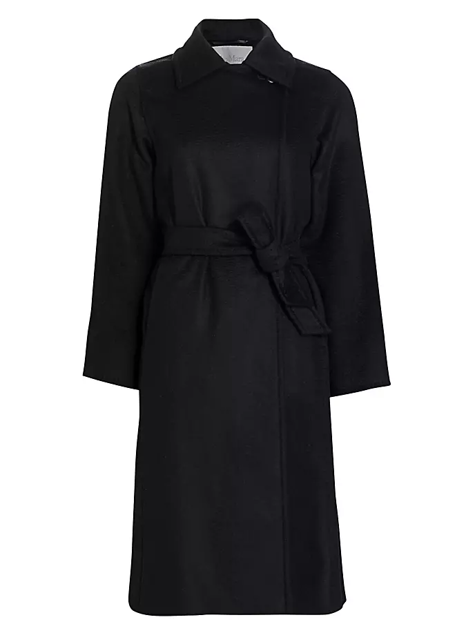 Пальто Manuela Icon из верблюжьего волоса с запахом и поясом Max Mara, черный
Пальто Manuela Icon из верблюжьего волоса с запахом и поясом Max Mara, черный