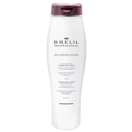 Brelil Silver Blonde Шампунь-корректор тона для осветленных волос 250 мл 8,45 жидк. Оз
Brelil Silver Blonde Шампунь-корректор тона для осветленных волос 250 мл 8,45 жидк. Оз