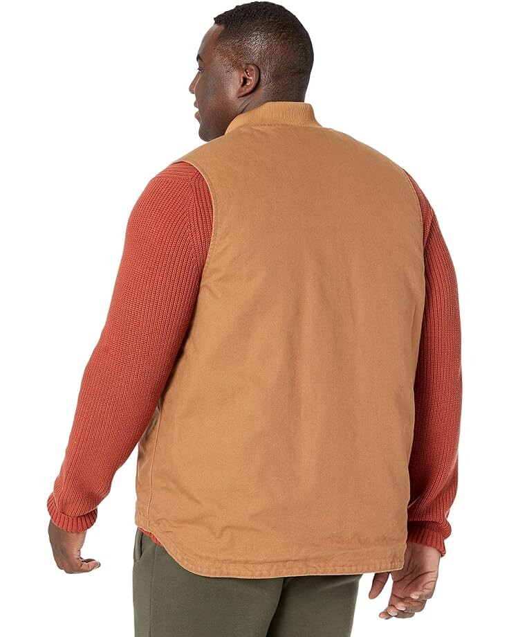 Утепленный жилет Carhartt Big & Tall Loose Fit Washed Duck Insulated Rib Collar Vest, цвет Carhartt Brown
Утепленный жилет Carhartt Big & Tall Loose Fit Washed Duck Insulated Rib Collar Vest, цвет Carhartt Brown