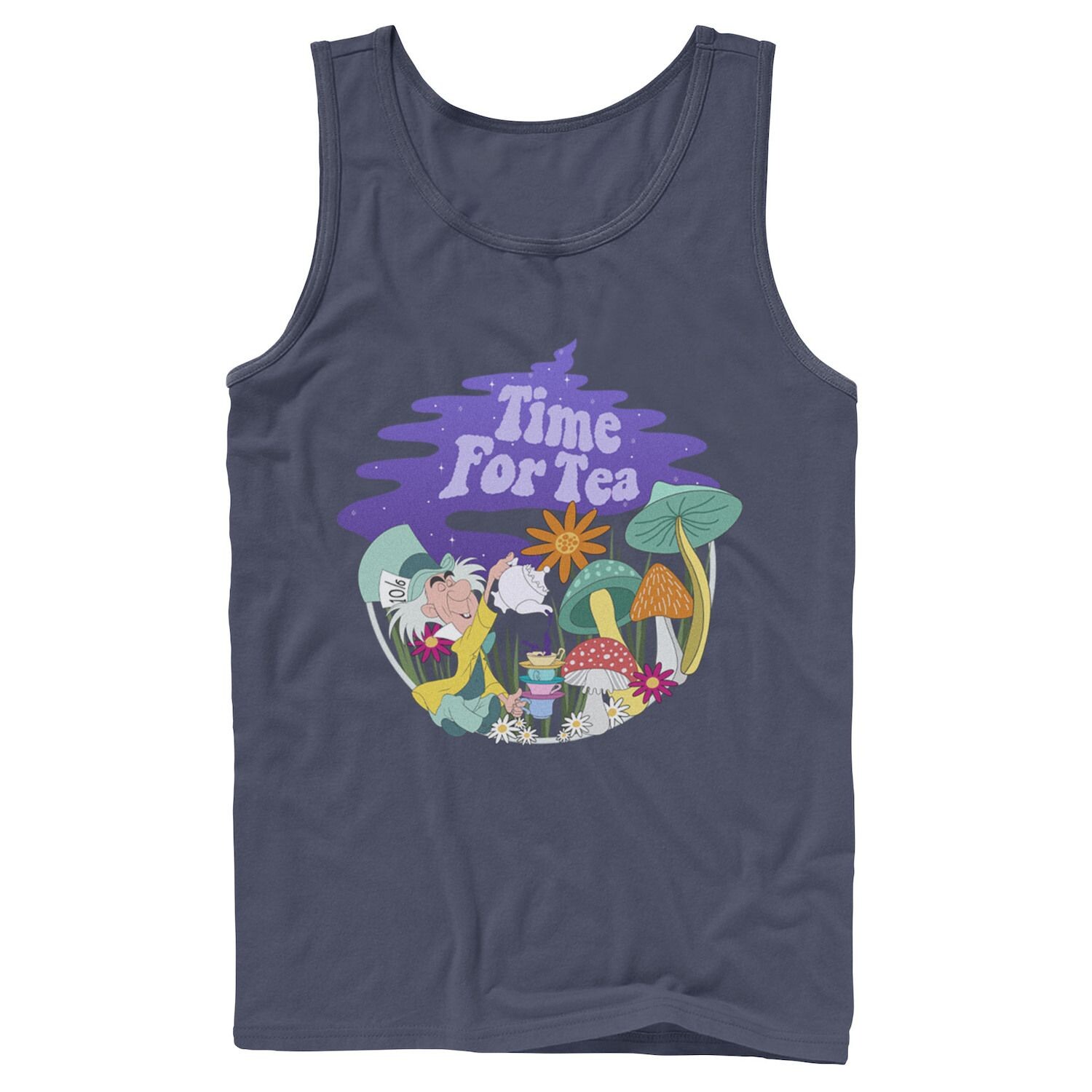 Мужская футболка Disney Alice In Wonderland Mad Hatter Time For Tea Tank Licensed Character
Мужская футболка Disney Alice In Wonderland Mad Hatter Time For Tea Tank Licensed Character