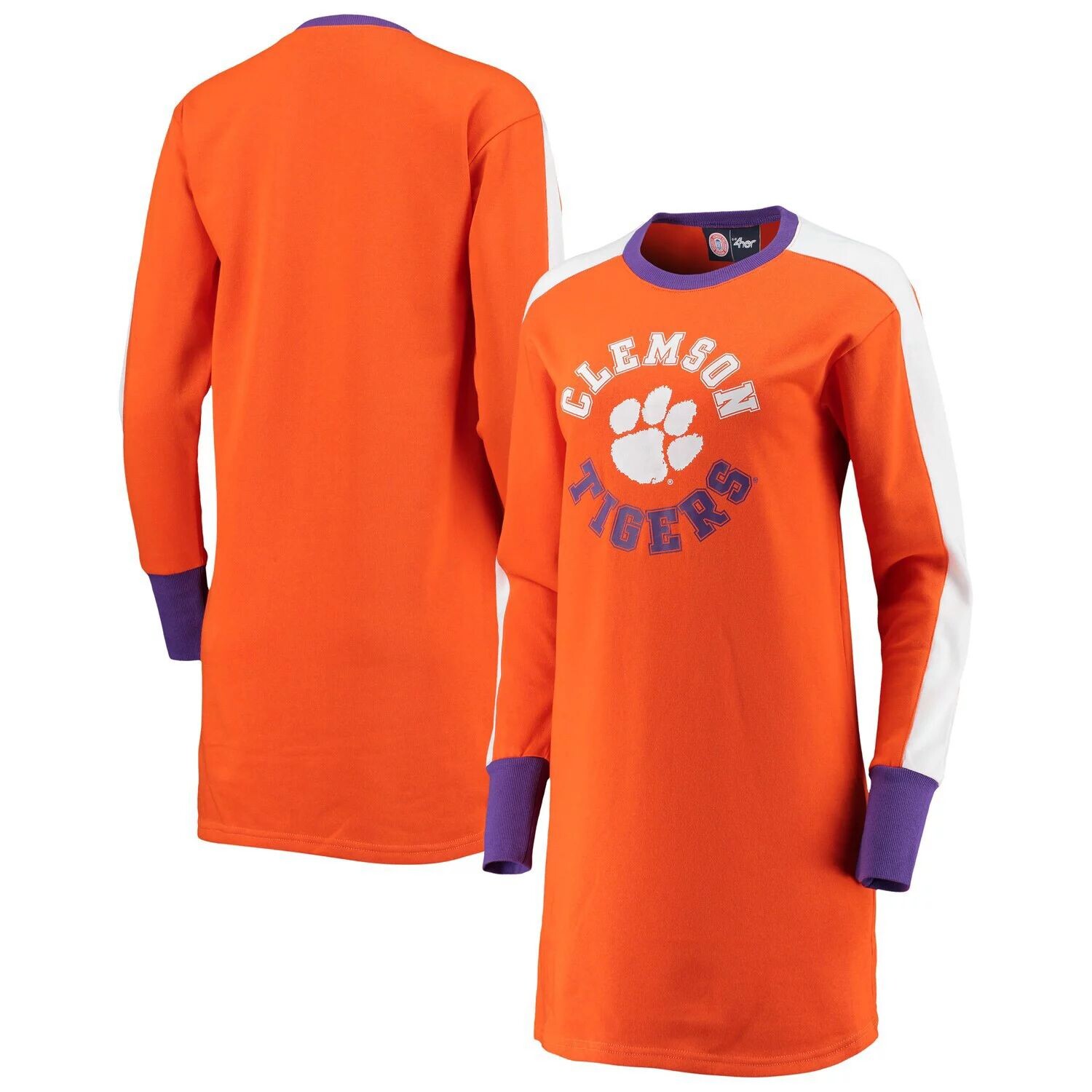 Женское платье G-III 4Her by Carl Banks оранжево-фиолетовое платье Clemson Tigers Hurry-Up Offense G-III
Женское платье G-III 4Her by Carl Banks оранжево-фиолетовое платье Clemson Tigers Hurry-Up Offense G-III